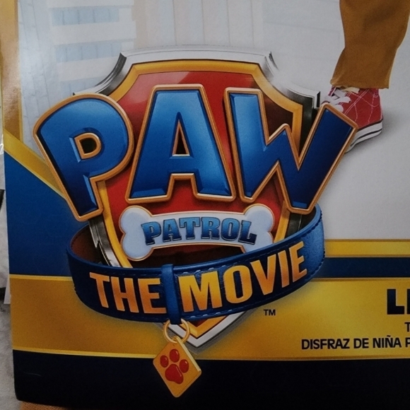 NWT Paw Patrol The Movie Liberty Dog Halloween Costume 2T Outfit & Hat Cute New - Picture 5 of 8